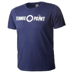 Shop Basic Cotton T-Shirt Men - Dark Blue, White Shirts