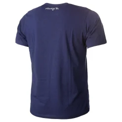 Shop Basic Cotton T-Shirt Men - Dark Blue, White Shirts