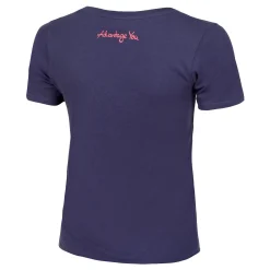 Fashion Basic Cotton T-Shirt Women - Dark Blue, Pink Shirts