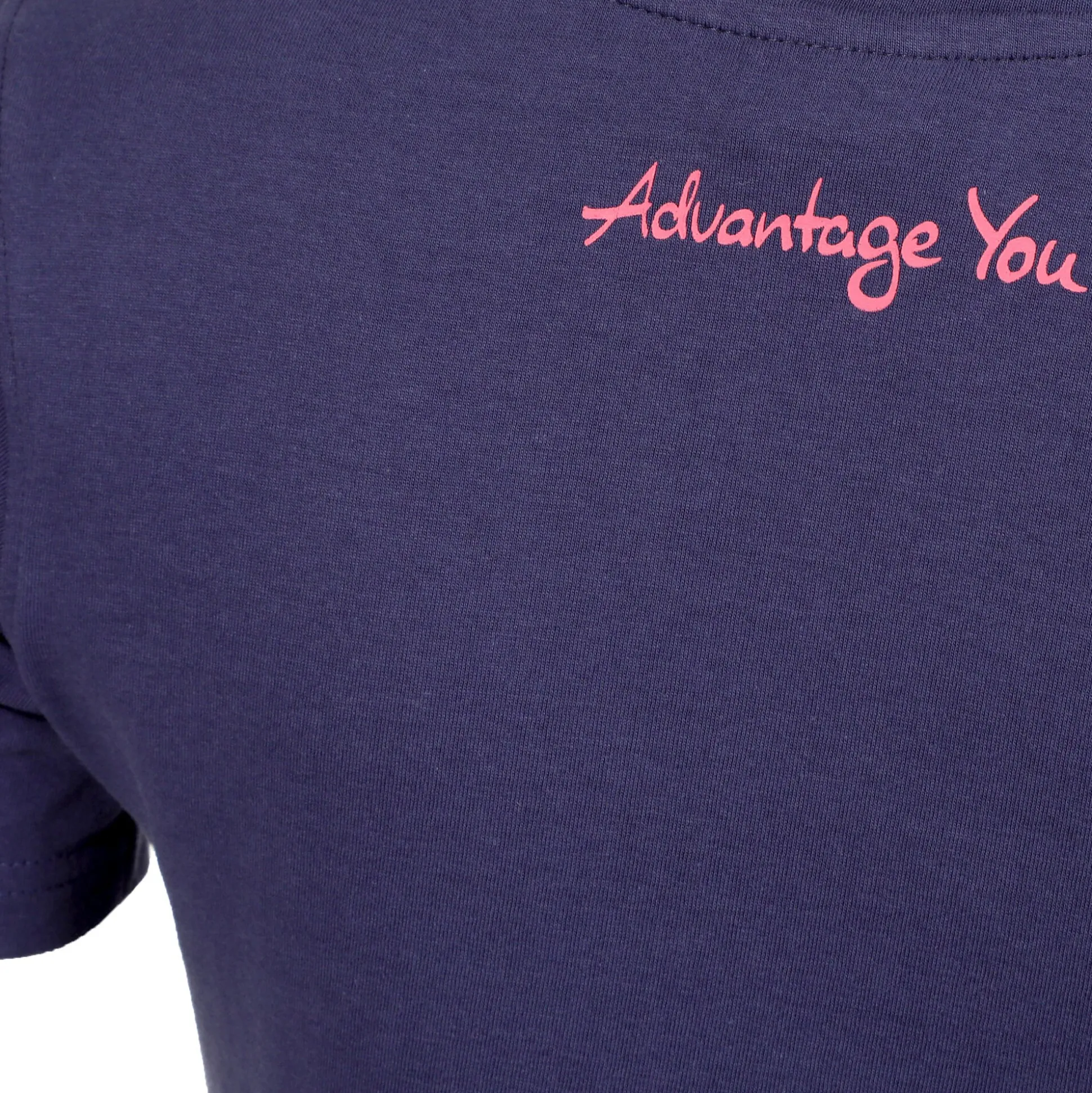 Fashion Basic Cotton T-Shirt Women - Dark Blue, Pink Shirts