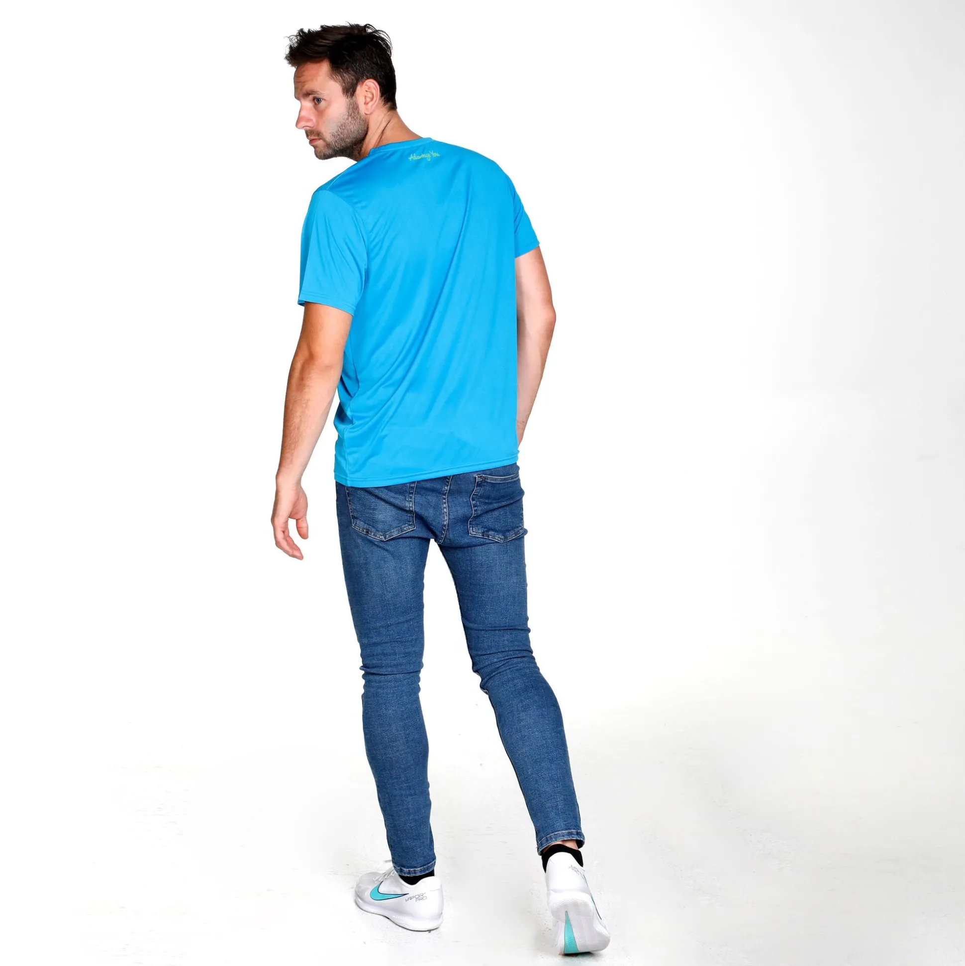 Sale Basic Function T-Shirt Men - Blue, Light Green Shirts