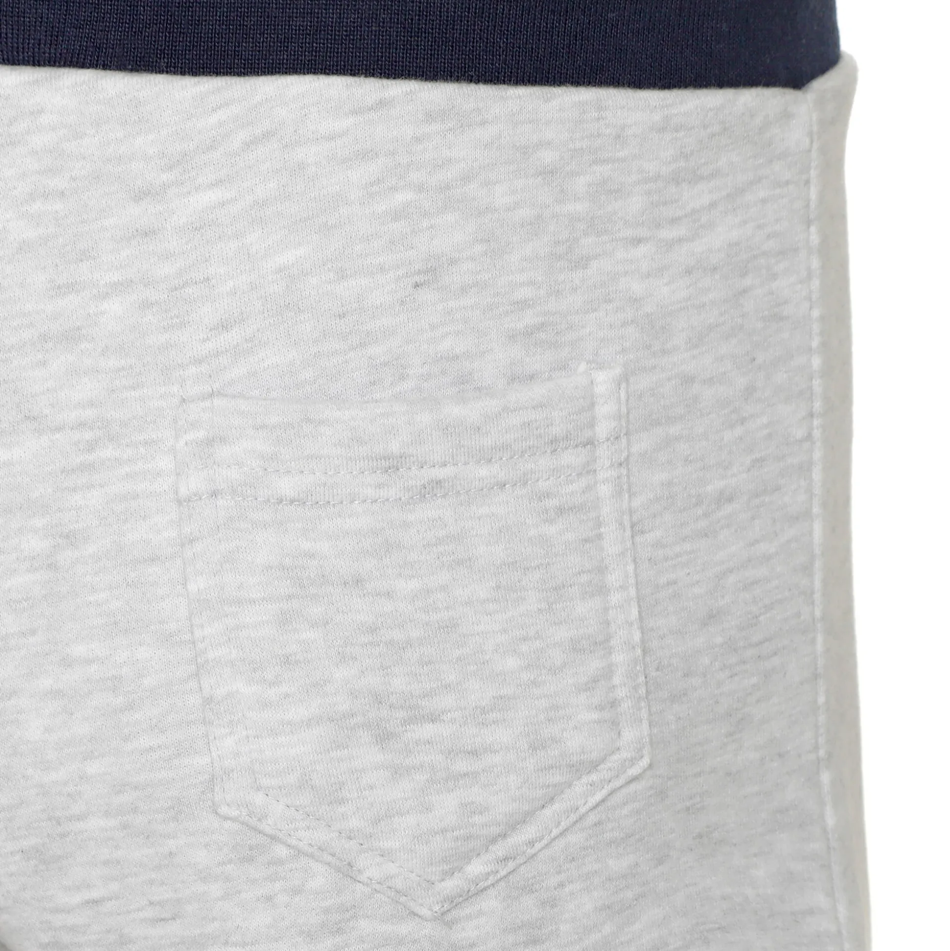 Fashion Basic Shorts Women - Lightgrey, Dark Blue Shorts