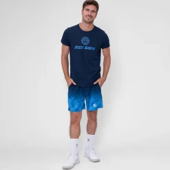 Best Beach Spirit Logo Chill T-Shirt Men - Dark Blue Shirts
