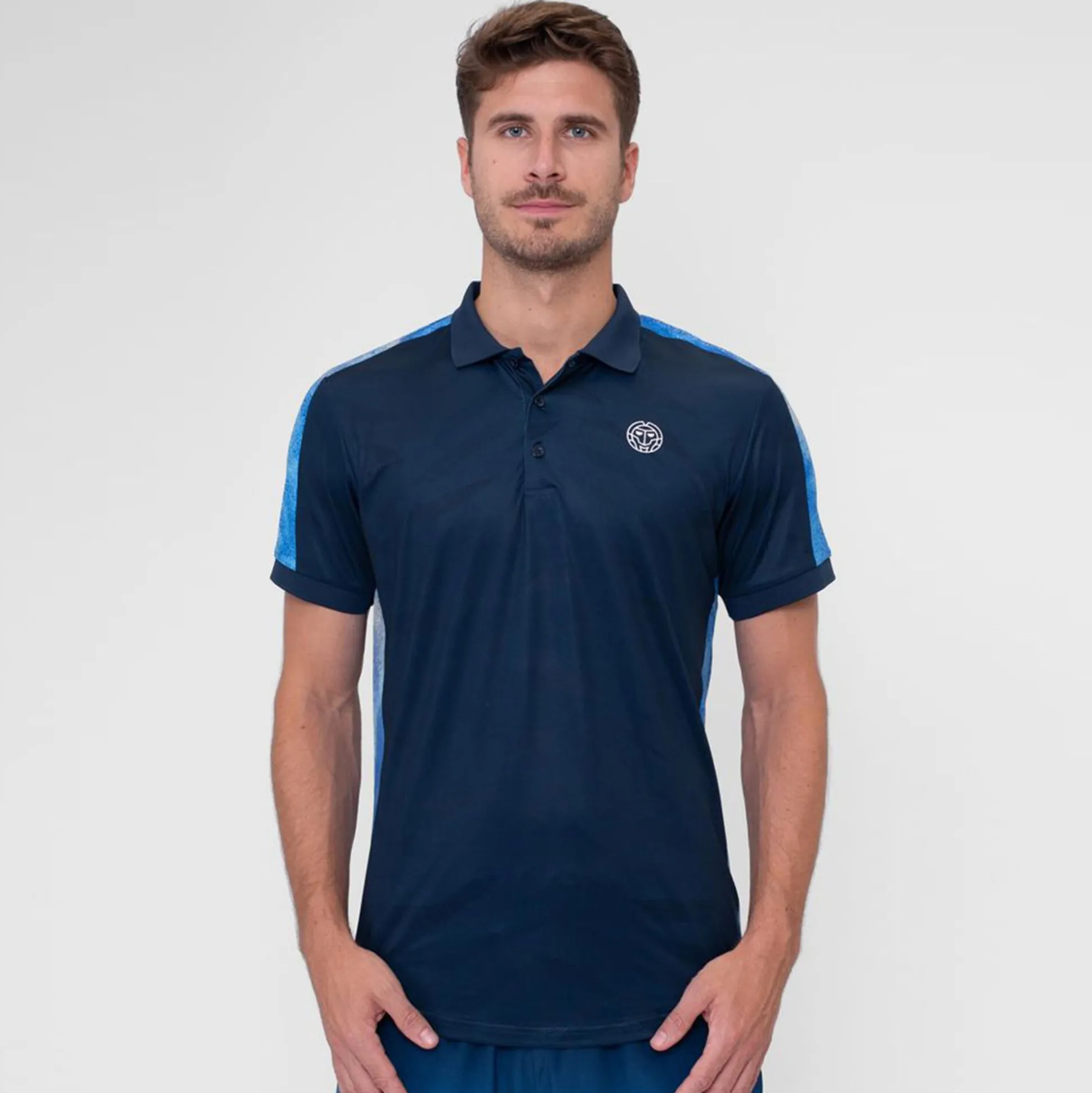 Hot Beach Spirit Polo Men - Dark Blue, Blue Shirts