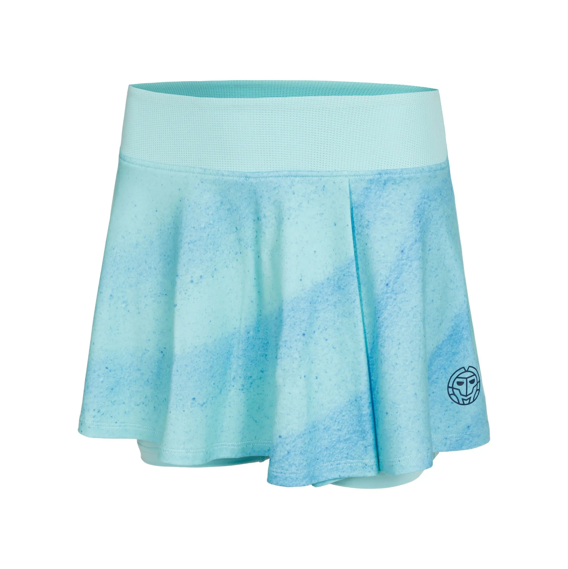 Shop Beach Spirit Printed Wavy Skirt Women - Skirts