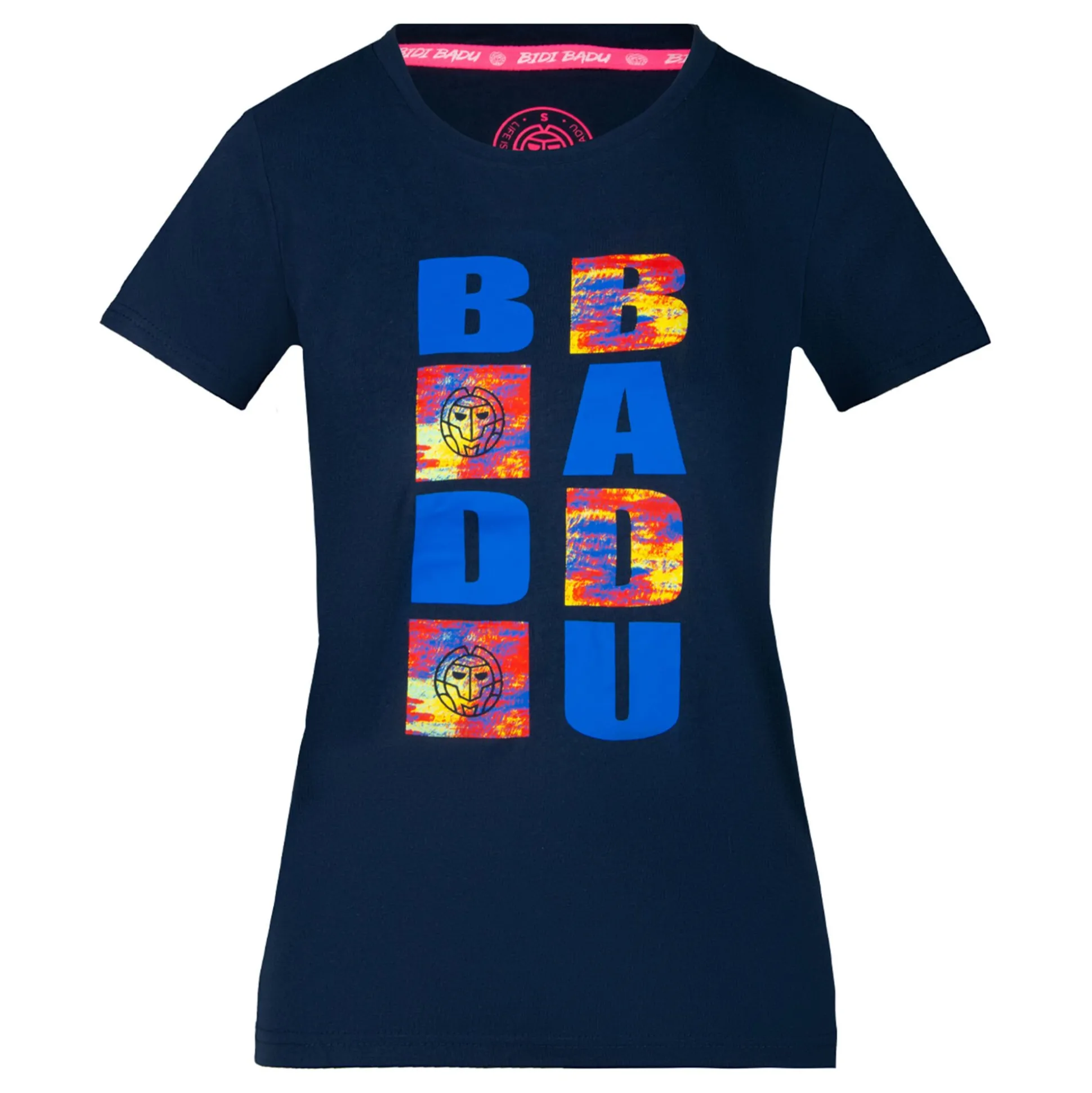 Sale Behati Lifestyle Tee T-Shirt Women - Dark Blue, Multicoloured Shirts