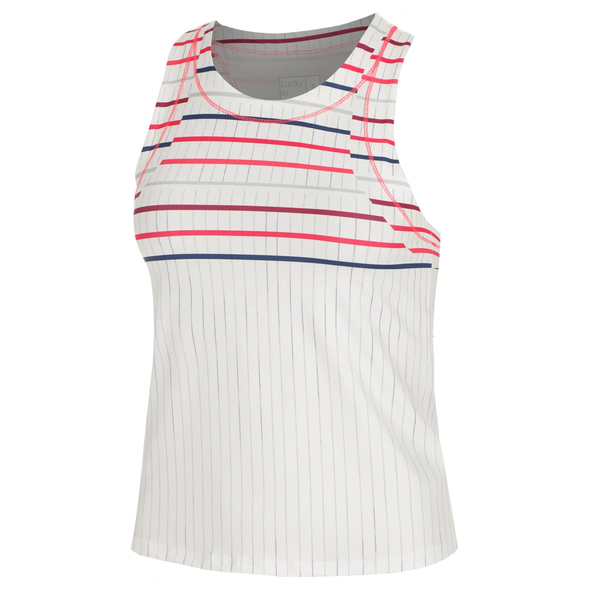 Clearance Berry Buzz Tank Top Women - White, Multicoloured Tops
