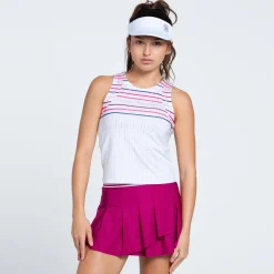Clearance Berry Buzz Tank Top Women - White, Multicoloured Tops