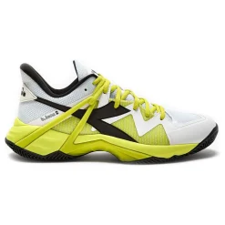 Clearance B.Icon 2 Clay Court Shoe Men - White, Neon Yellow Clay Court Shoes