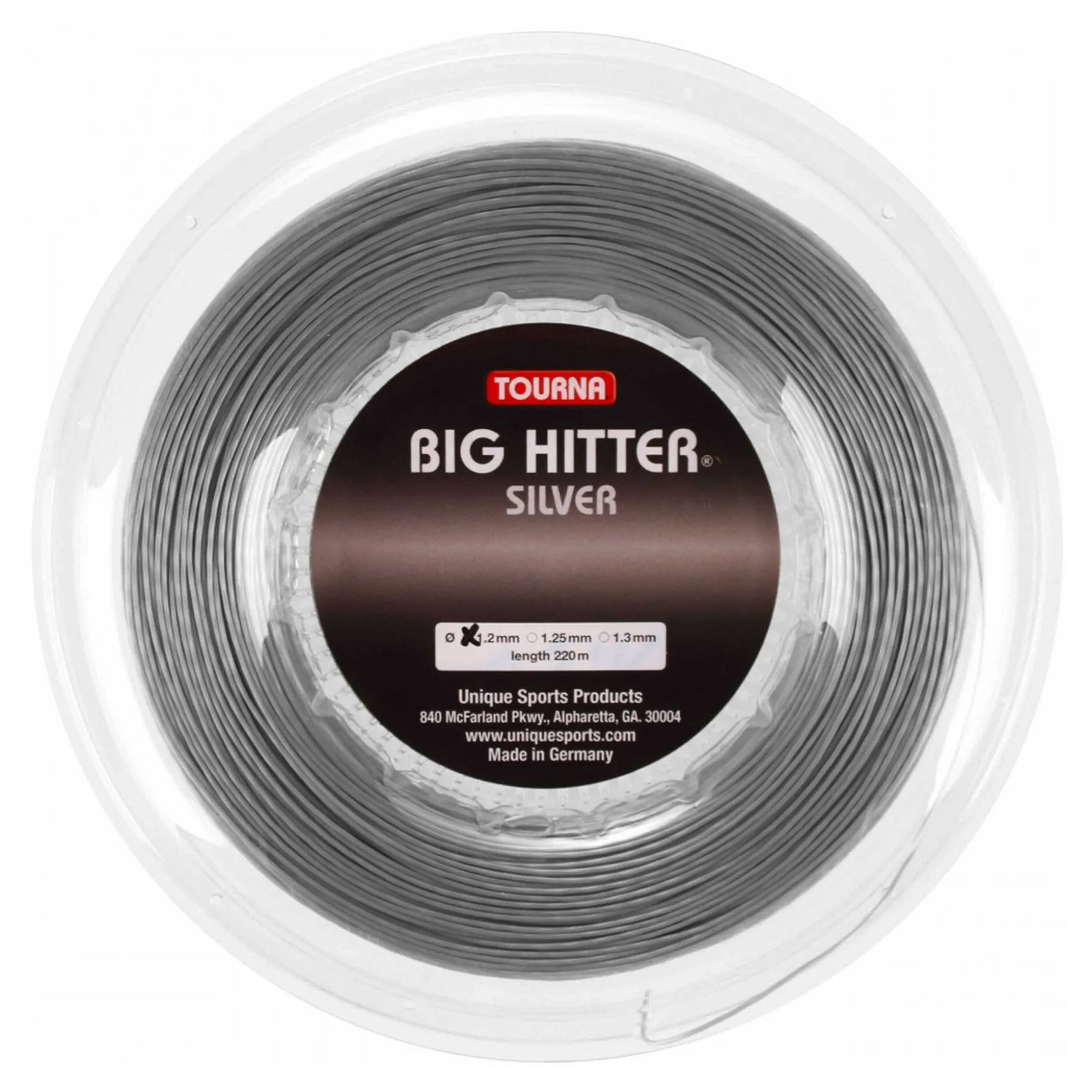 Online Big Hitter String Reel 220m - Silver String Reels
