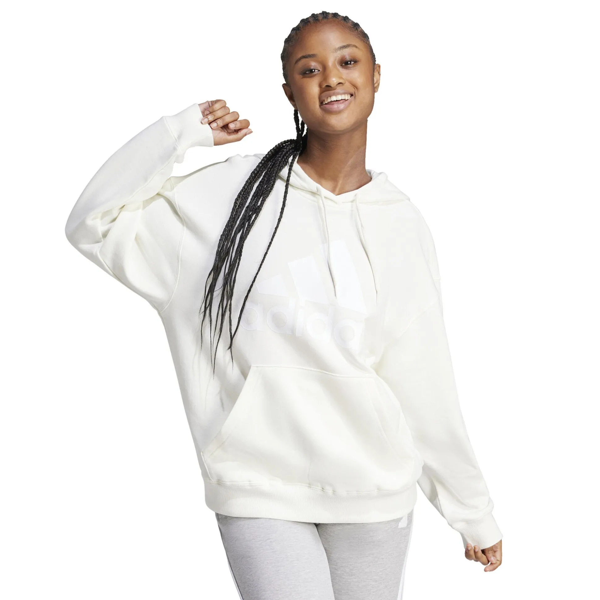 Shop Big Logo French Terry Hoody Women - Hoodies & Sweaters
