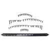 Best Blade 100/100L/100UL V9 Grommet Set - Black, Lime Racket Accessories
