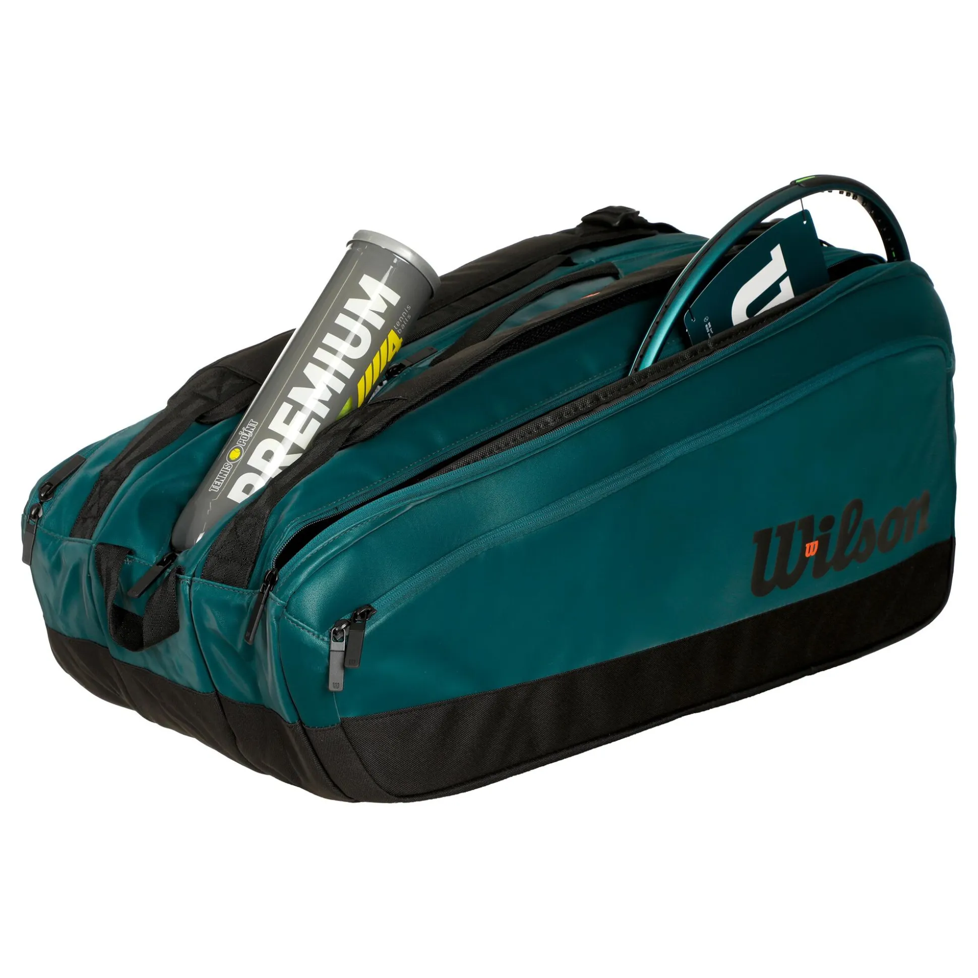 Discount Blade Super Tour Racket Bag 15 Pack - Petrol, Black Racket Bags