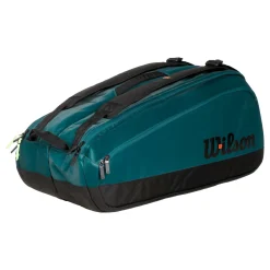 Fashion Blade Super Tour Racket Bag 9 Pack - Petrol, Black Racket Bags
