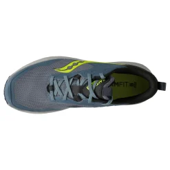 Online Blaze TR Trail Running Shoe Men - Blue, Neon Yellow Running Shoes