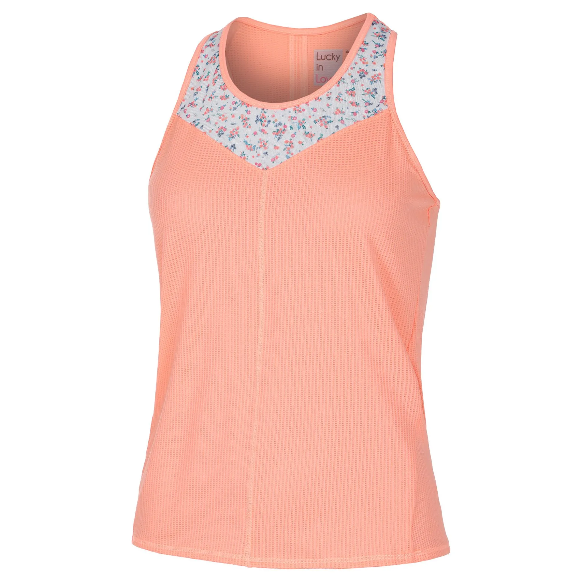 Cheap Blossom Tie Back Tank Top Women - Apricot, Multicoloured Tops