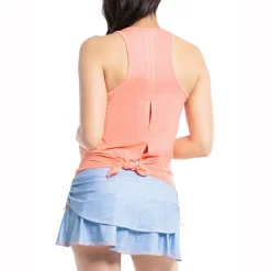 Cheap Blossom Tie Back Tank Top Women - Apricot, Multicoloured Tops
