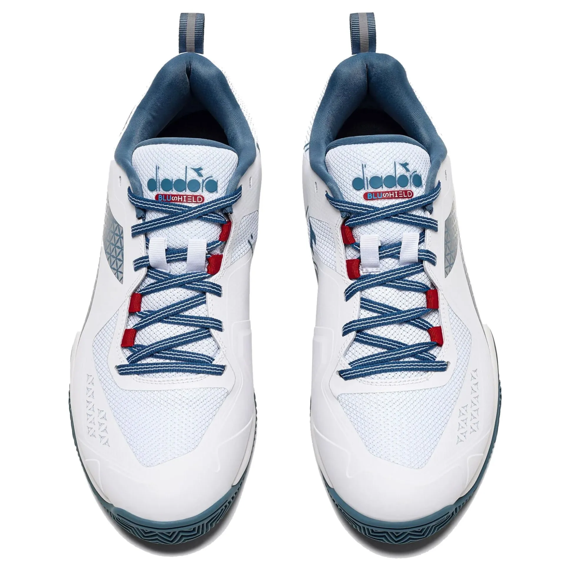 Fashion Blushield Torneo 2 Clay Court Shoe Men - White, Petrol Clay Court Shoes