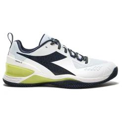 New Blushield Torneo 2 Clay Court Shoe Men - White, Blue Clay Court Shoes