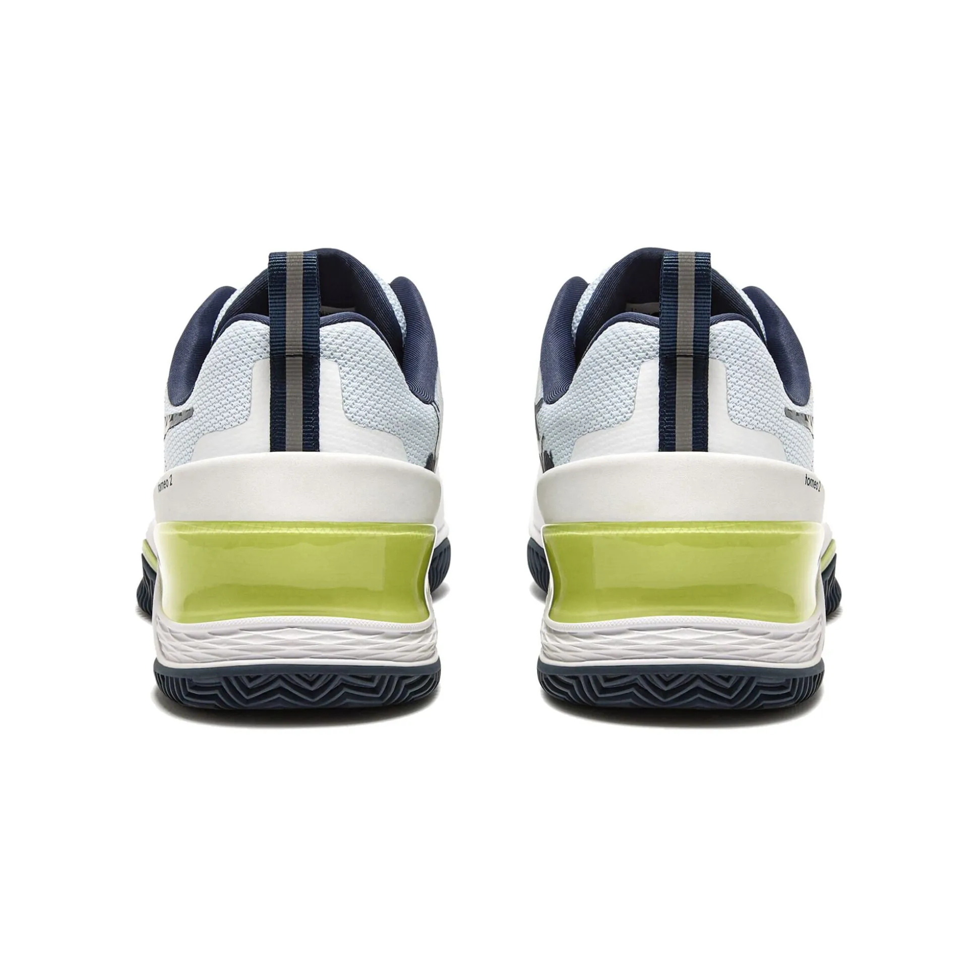 New Blushield Torneo 2 Clay Court Shoe Men - White, Blue Clay Court Shoes