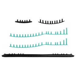Best Sale Boom Team 2024 Grommet Set - Black, Green Racket Accessories