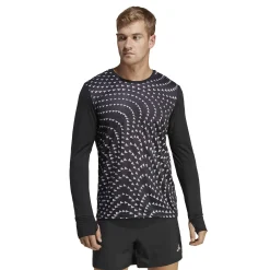 Outlet Brand Love Running Top Men - Black, White Running Clothing