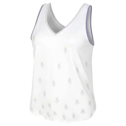 Cheap Breezy Ikat Tank Top Women - White, Multicoloured Tops