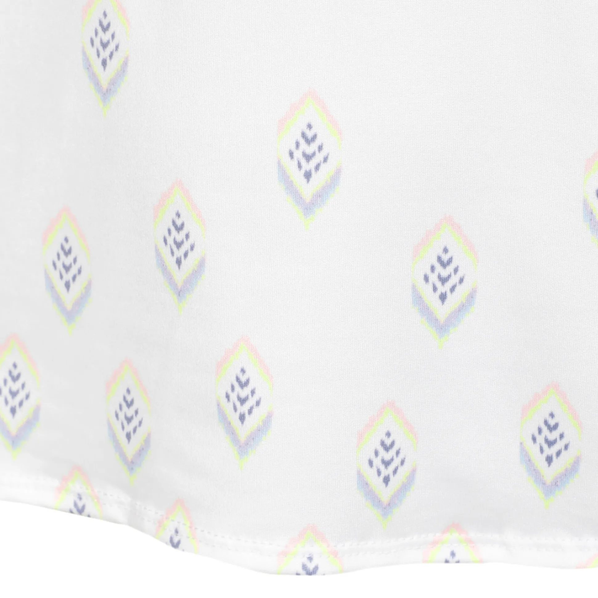 Cheap Breezy Ikat Tank Top Women - White, Multicoloured Tops