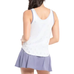Cheap Breezy Ikat Tank Top Women - White, Multicoloured Tops