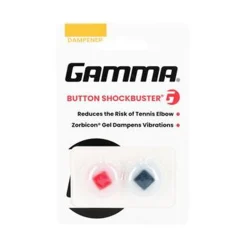 Cheap Button Shockbuster Dampener - Red, Black Racket Accessories