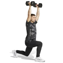 Flash Sale Camo AOP T-Shirt Men - Black, Grey Shirts