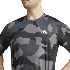 Flash Sale Camo AOP T-Shirt Men - Black, Grey Shirts