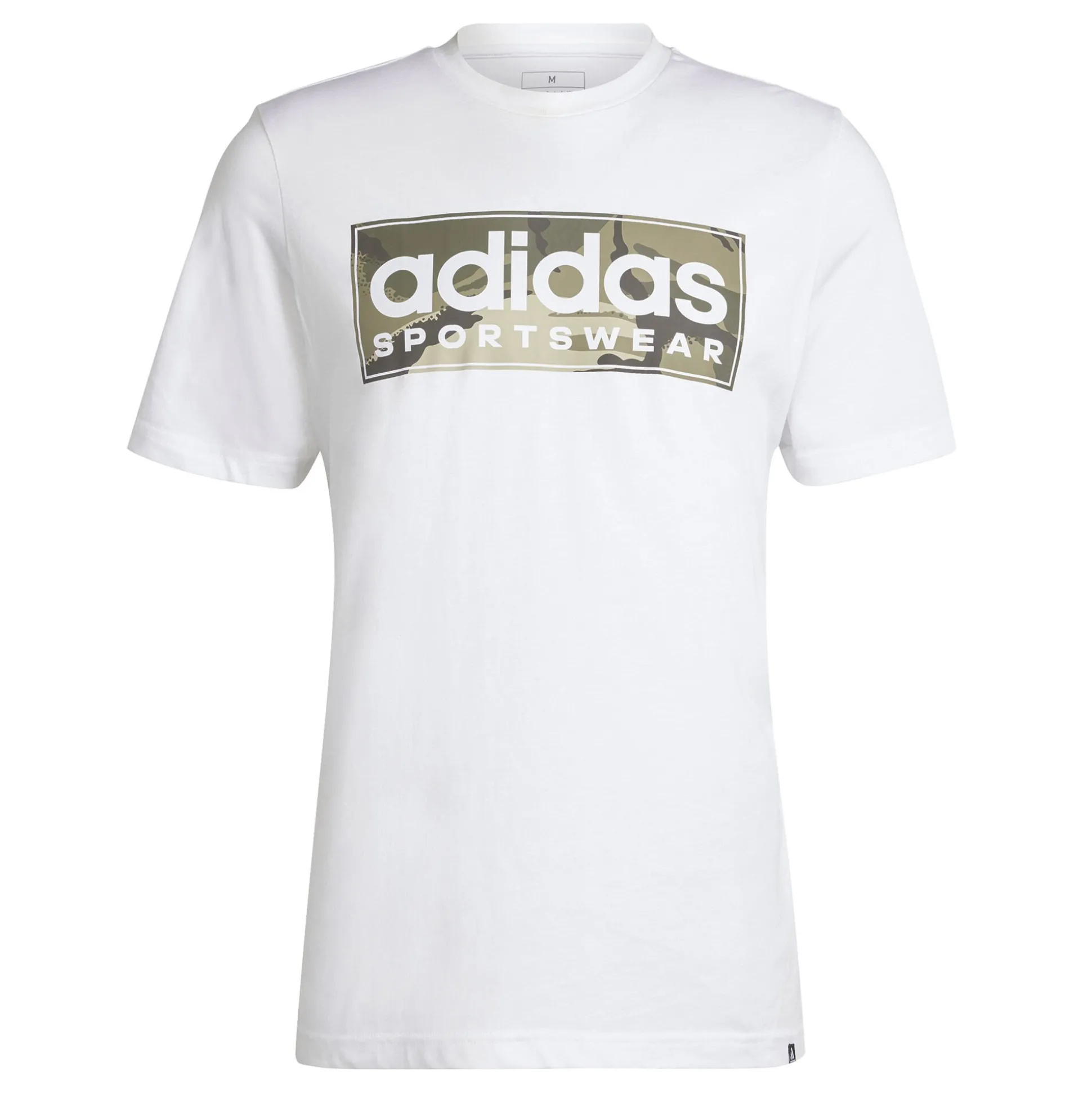 Hot Camo Graphic 2 T-Shirt Men - White, Olive Shirts