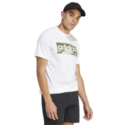 Hot Camo Graphic 2 T-Shirt Men - White, Olive Shirts