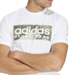 Hot Camo Graphic 2 T-Shirt Men - White, Olive Shirts
