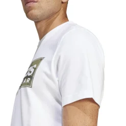 Hot Camo Graphic 2 T-Shirt Men - White, Olive Shirts