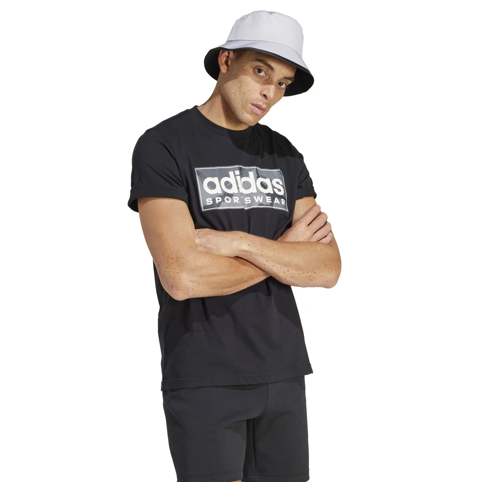 Clearance Camo Graphic 2 T-Shirt Men - Black, Grey Shirts