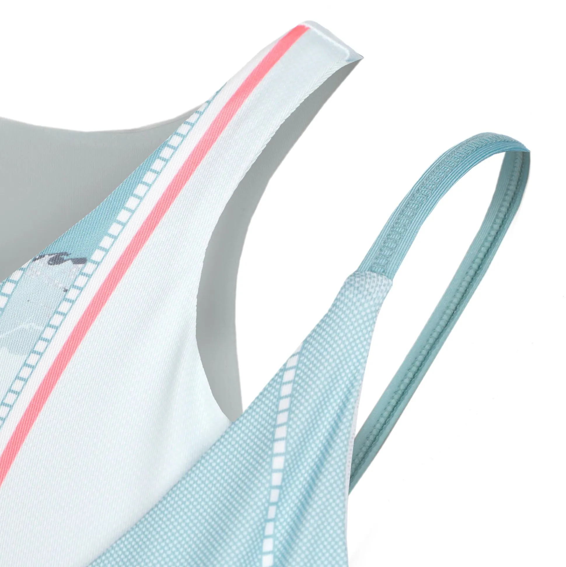 Hot Can't Find Me Bralette Tank Top Women - Turquoise, Multicoloured Tops