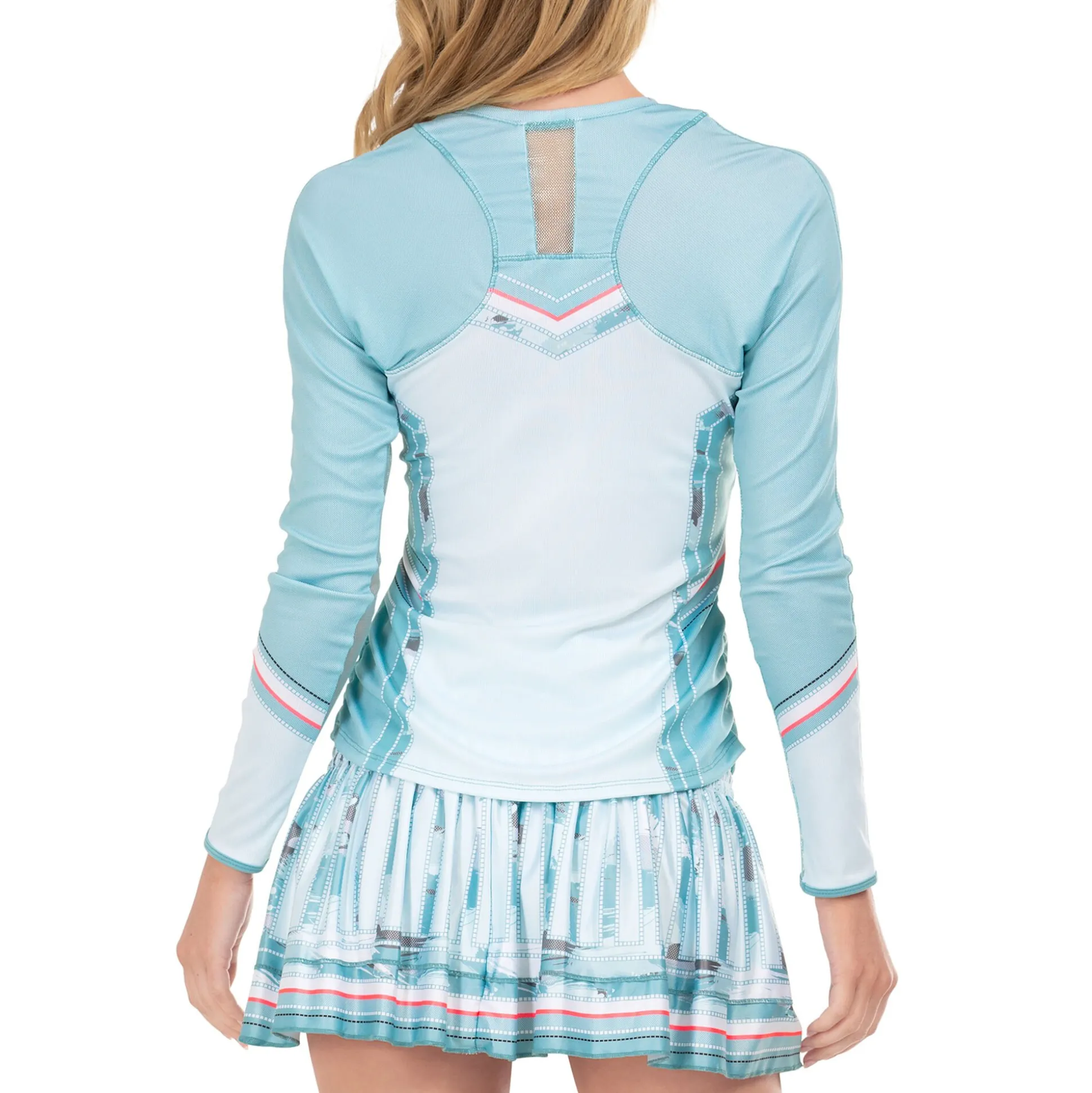 Sale Can't Find Me Long Sleeve Women - Turquoise, Multicoloured Shirts