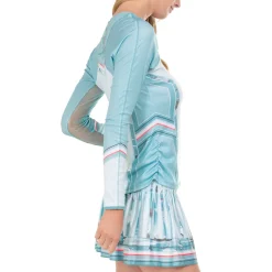 Sale Can't Find Me Long Sleeve Women - Turquoise, Multicoloured Shirts