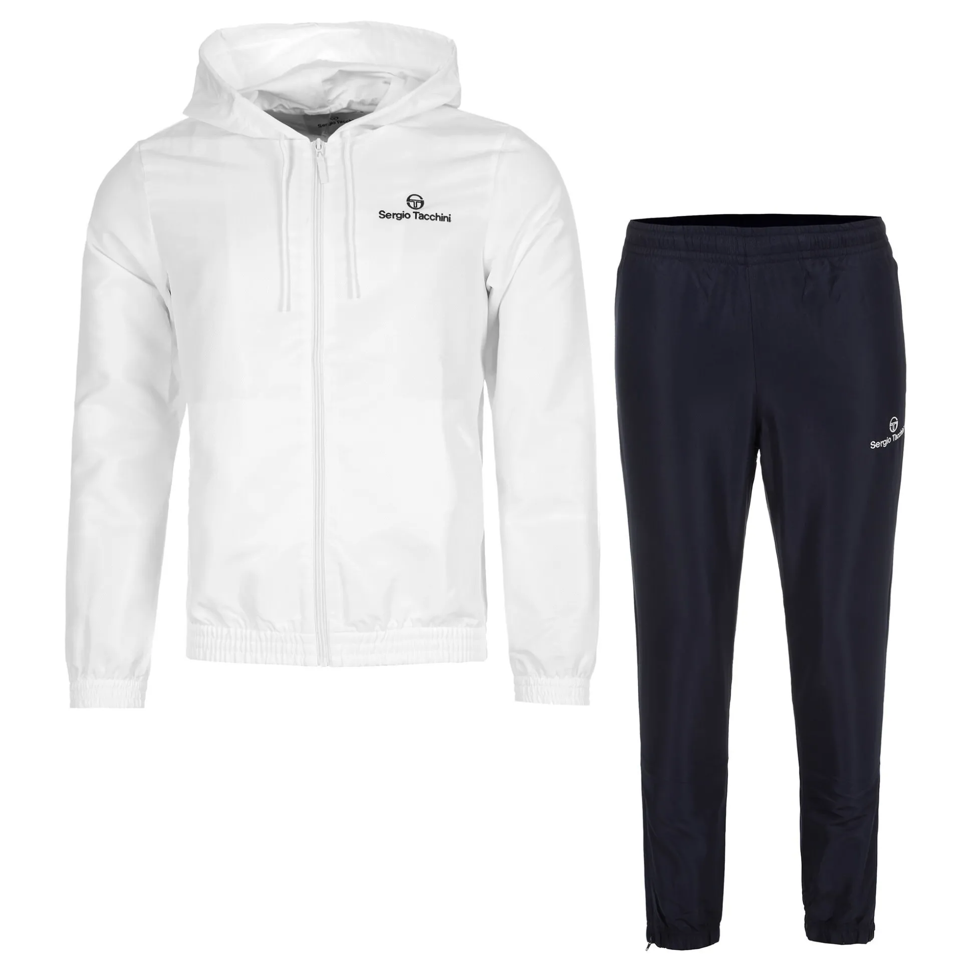 Best Sale Carson Hoody Tracksuit Men - Blue, White Tracksuits