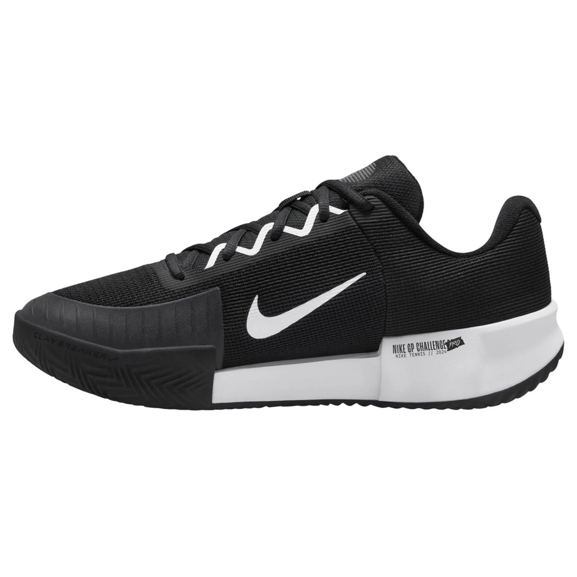 Outlet Challenge Pro Clay Court Shoe Men - Black, White Clay Court Shoes
