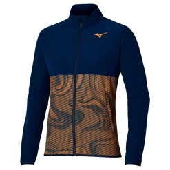 Hot Charge Printed Training Jacket Men - Dark Blue, Orange Jackets