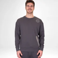 Hot Chill Crew Sweatshirt Men - Dark Grey Hoodies & Sweaters