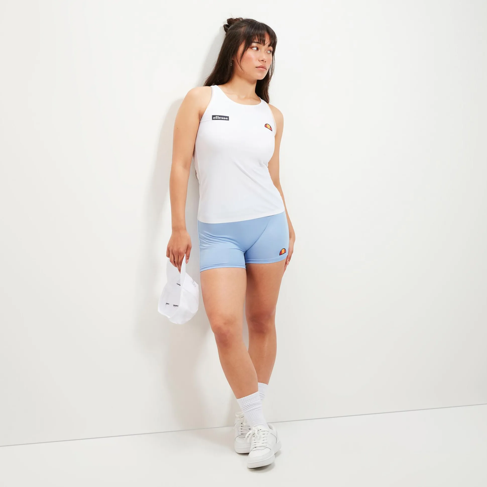 Shop Chrissy Ball Shorts Women - Light Blue Shorts