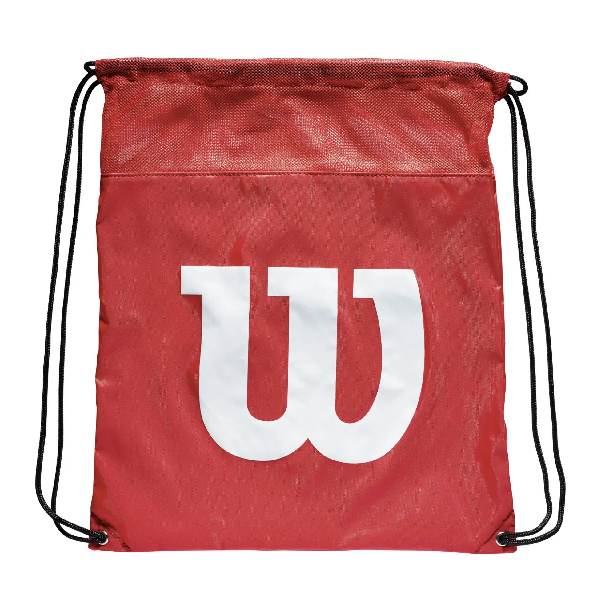 Fashion Cinch Shoe Bag - Red, White Bags