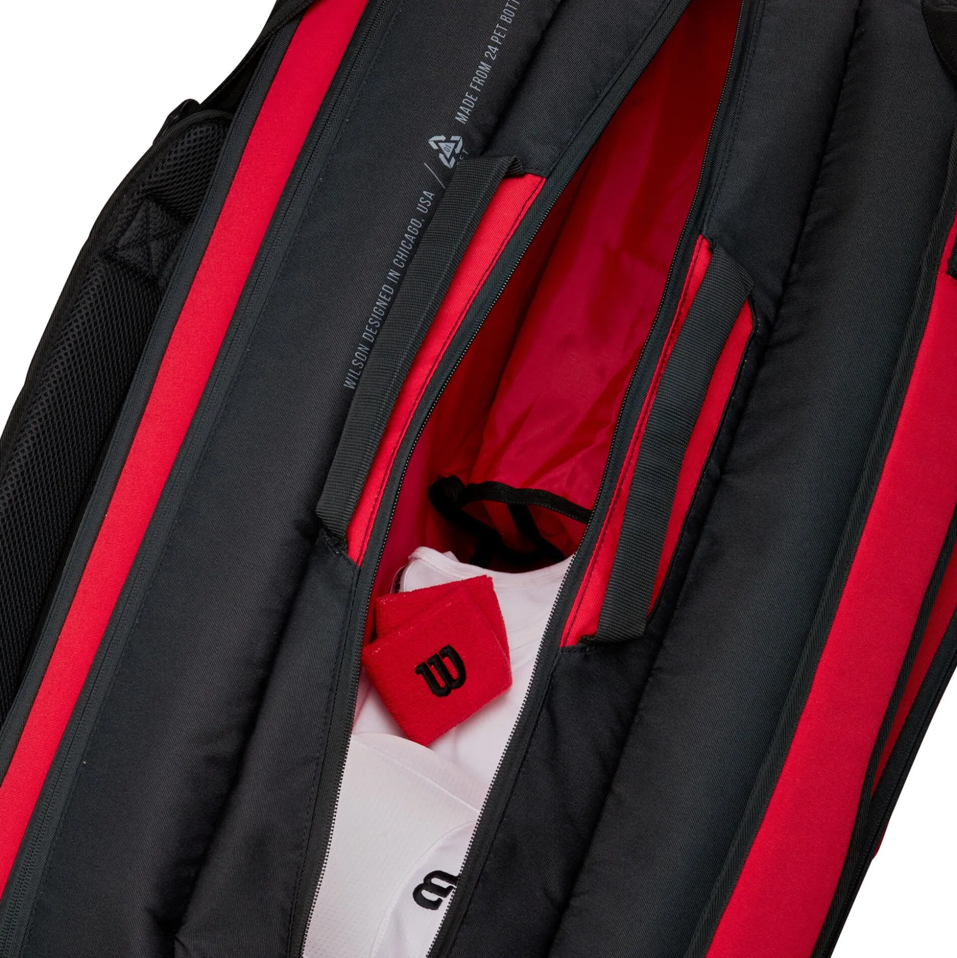 Cheap Clash Super Tour Racket Bag 15 Pack - Red Racket Bags