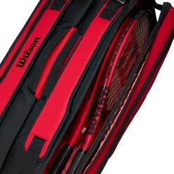 New Clash Super Tour Racket Bag 9 Pack - Red Racket Bags