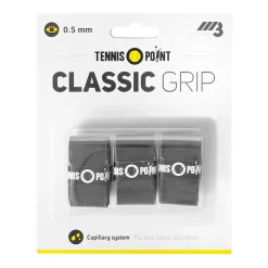 Online Classic Grip 3 Pack - Black Grips
