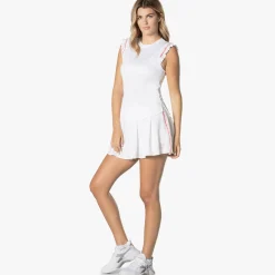 Online Classic Stripes Rib Tank Top Women - White Tops